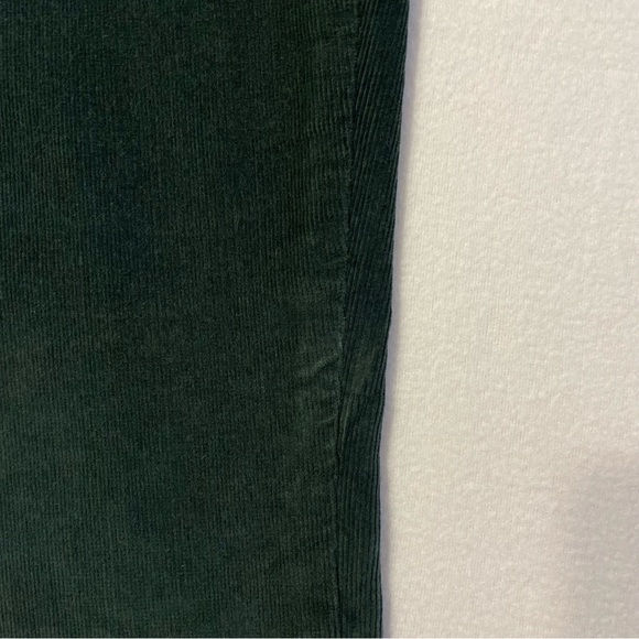 Lucky Brand Corduroy Jeans Ava Skinny Mid-rise Dark Green - Picture 10 of 15